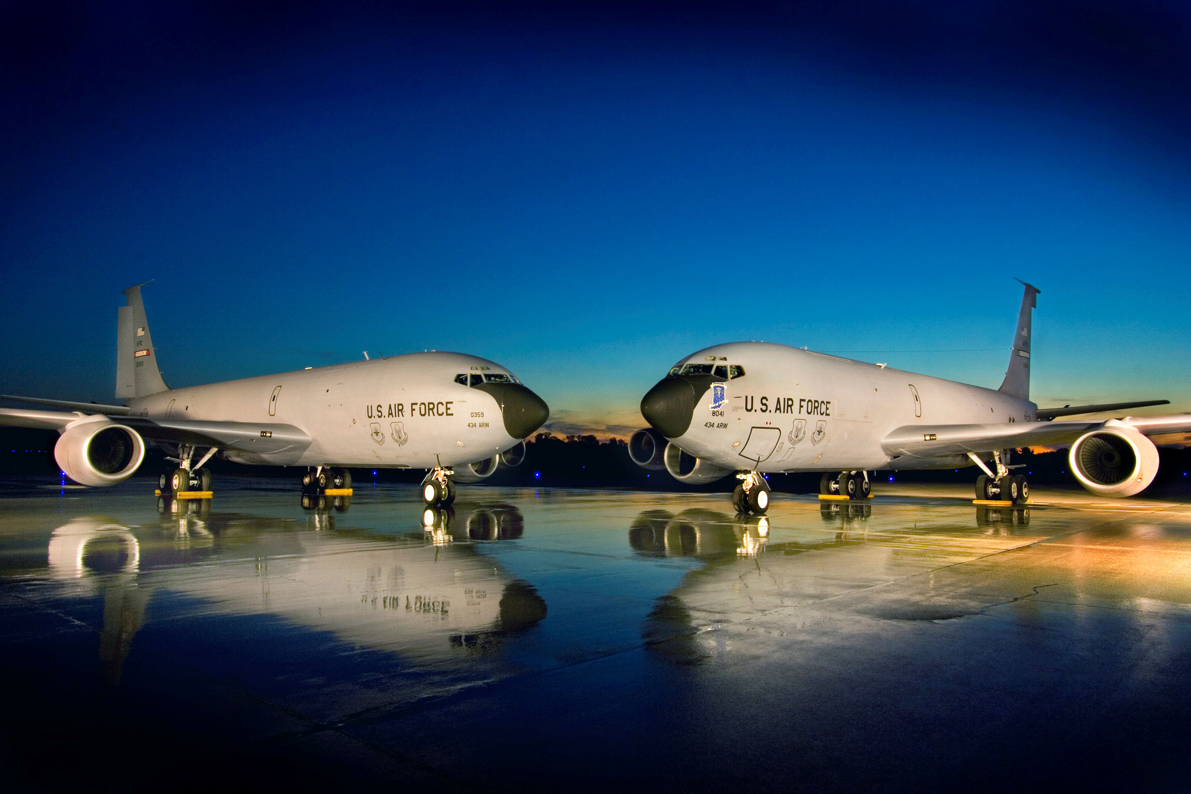 Grissom KC-135R Stratotankers