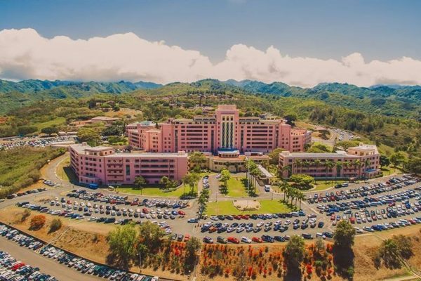 Aerial Shot of Tripler Army Medical Center